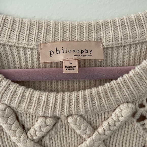 Philosophy, Size L, Pink - Picture 2 of 2